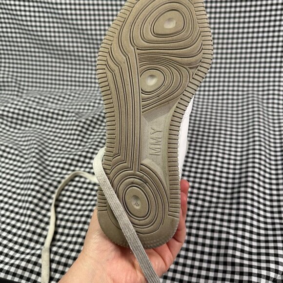 Maison Mihara Yashuhiro Pointed Toe White Sneakers Hi-Top EU 37 / US 7 - Picture 8 of 10